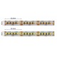 Tira LED Flexible 24V 14,4W/mt 180 Led/mt SMD 3528 IP20 Especial Carne Fresca, Serie Profesional, venta por metros